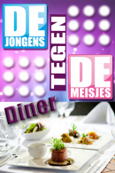 Jongens tegen de meisjes dinerquiz in Hasselt