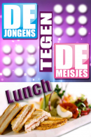 Jongens tegen de meisjes lunchquiz in Hasselt